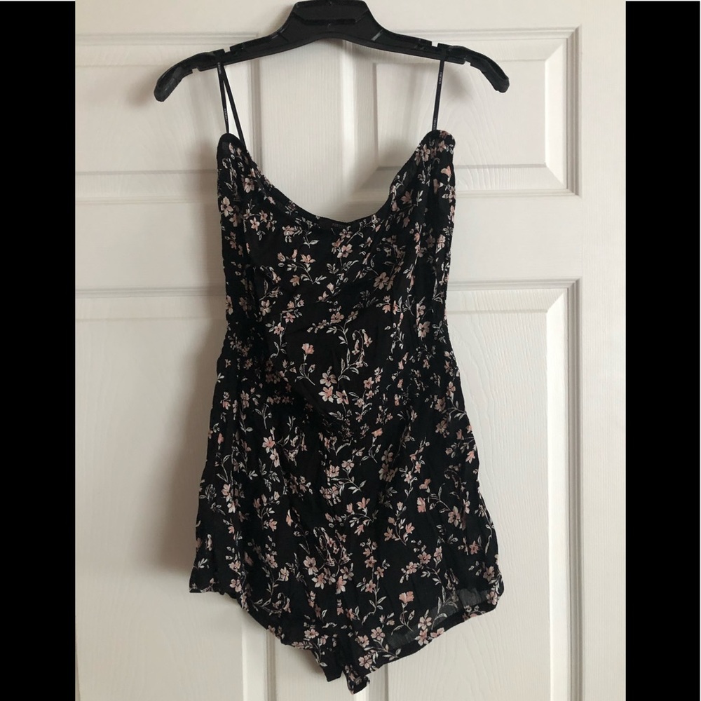 Floral Tube Romper